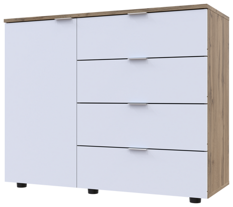 Комод Doros С1 Тахо / Білий 100х38,1х81,2 (41510010) &mdash; Morfey.ua