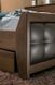 Полуторная кровать Сити Премиум с мягкой спинкой и ящиками Олимп 120x190 см Орех