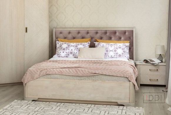 Полуторная кровать Милена Премиум с подъемным механизмом Олимп 120x190 см Орех — Morfey.ua