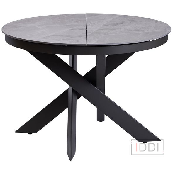 Moon Light Grey стіл розкладний кераміка 110-140 см — Morfey.ua