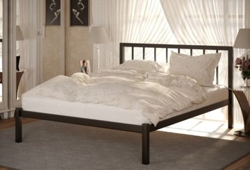 Односпальная кровать Метакам Турин-1 (Turin-1) 90x190 см Белый — Morfey.ua