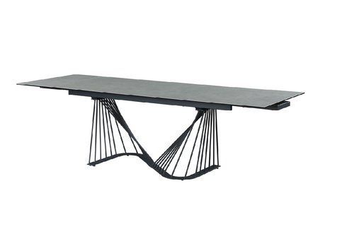 Керамический стол TML-900 аливери грей + черный &mdash; Morfey.ua