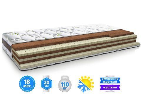Матрас беспружинный Neolux Сапфир 3D 80x190 см &mdash; Morfey.ua