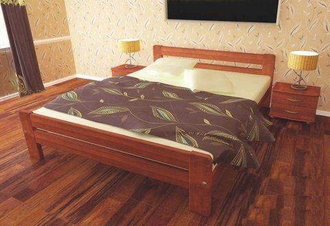 Ліжко Тема-1 Темп-Меблі 80x190 см &mdash; Morfey.ua