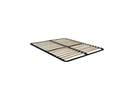 Двуспальная кровать K'Len Николь 160x200 см с освещением изголовья Бук щит/массив без ящиков &mdash; Morfey.ua