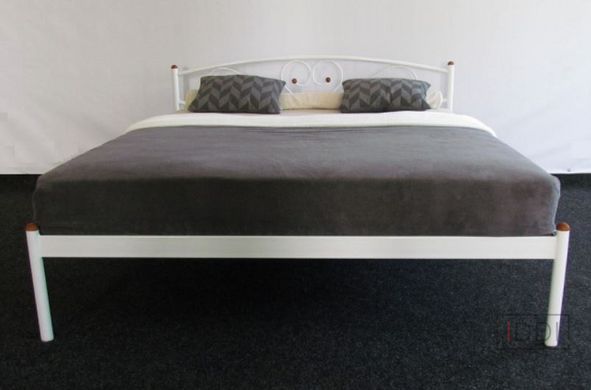 Односпальне ліжко Метакам Мілана-1 (Milana-1) 80x190 см Білий — Morfey.ua