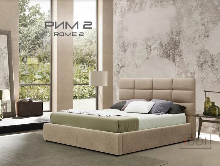 Ліжко Рим-2 Green Sofa 120x200 см Тканина 1-ї категорії — Morfey.ua