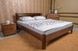 Односпальная кровать Олимп Марго филенка без изножья 80x190 см Орех