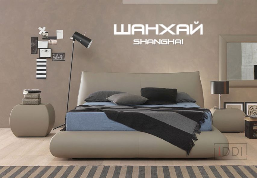 Кровать Шанхай Green Sofa 120x200 см Ткань 1-й категории — Morfey.ua