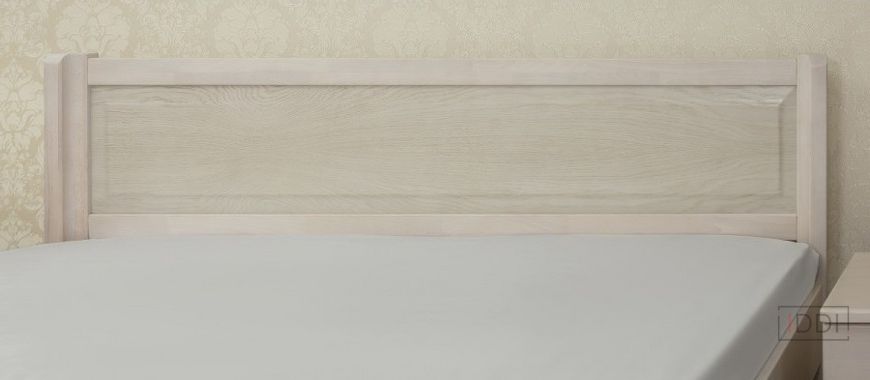 Односпальная кровать Олимп Марго филенка без изножья 80x190 см Орех — Morfey.ua