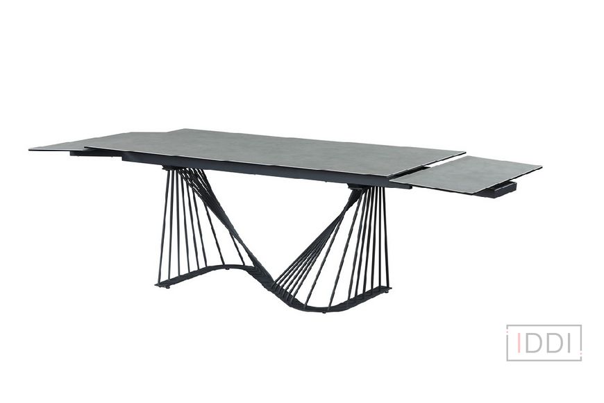 Керамічний стіл TML-900 алівері грей + чорний — Morfey.ua