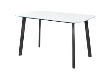 Обідній стіл Т-312 білий + чорний — Morfey.ua