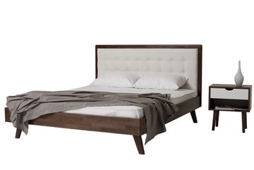 Полуторная кровать Милана Camelia Бук щит 120x190 см — Morfey.ua