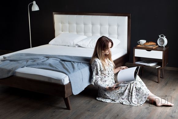 Полуторне ліжко Мілана Camelia Бук щит 120x190 см — Morfey.ua