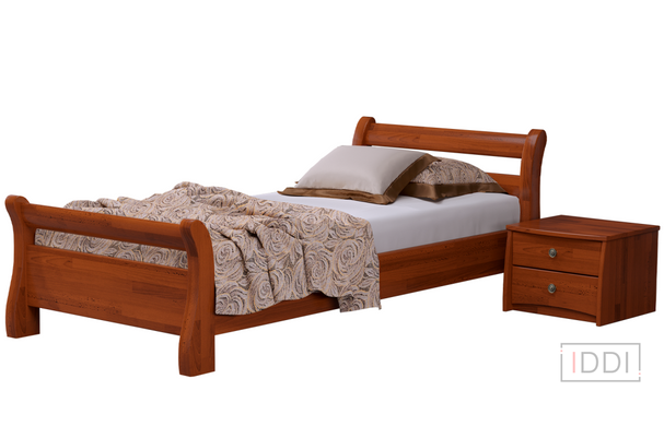 Односпальная кровать Эстелла Диана щит 80x190 см Орех темный — Morfey.ua
