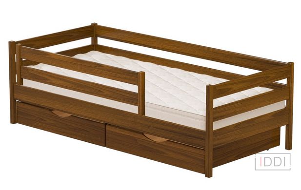 Кровать-диван Эстелла Нота щит 80x190 см Два ящика дерево Белый — Morfey.ua