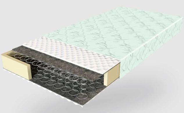 Матрас каркасный пружинный ЕММ ComFort 2 70x190 см &mdash; Morfey.ua