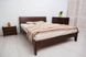 Полуторная кровать Олимп Сити Филенка без изножья 120x190 см Орех
