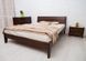 Полуторне ліжко Сіті без ізножья з фільонкою Олімп 120x190 см Горіх