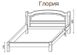 Кровать Глория-М (без шаров) Темп-Мебель 80x200 см