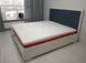 Полуторная кровать Woodsoft Porto с подъемным механизмом 120x190 см Бук под лаком