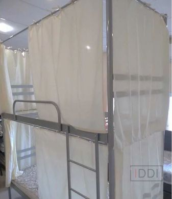 Двоярусне ліжко Метакам Дуо шторки (Duo шторки) 80x190 см Білий — Morfey.ua