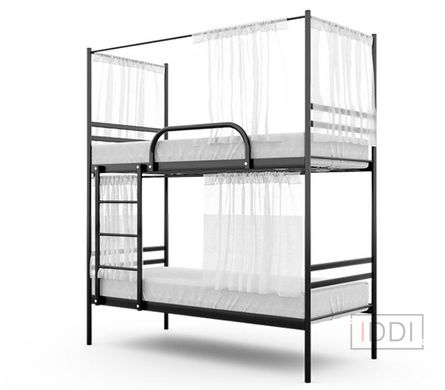 Двоярусне ліжко Метакам Дуо шторки (Duo шторки) 80x190 см Білий — Morfey.ua