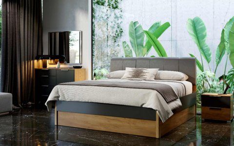 Спальня Рамона (Ramona) MiroMark 160x200 см Шкаф 4 двери &mdash; Morfey.ua