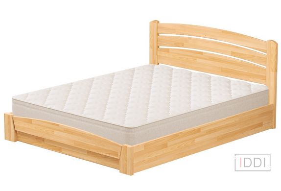 Полуторная кровать Эстелла Селена Аури щит 120x190 см Орех темный — Morfey.ua