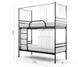 Двоярусне ліжко Метакам Дуо шторки (Duo шторки) 80x190 см Білий