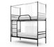 Двухъярусная кровать Метакам Дуо шторки (Duo шторки) 80x190 см Белый