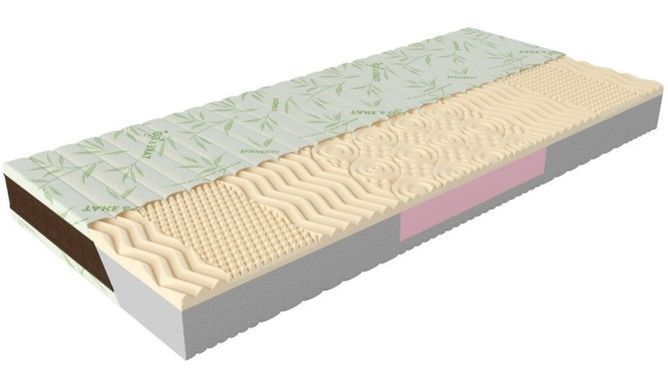 Матрац безпружинний Take&Go Bamboo NeoWhite 70x190 см &mdash; Morfey.ua