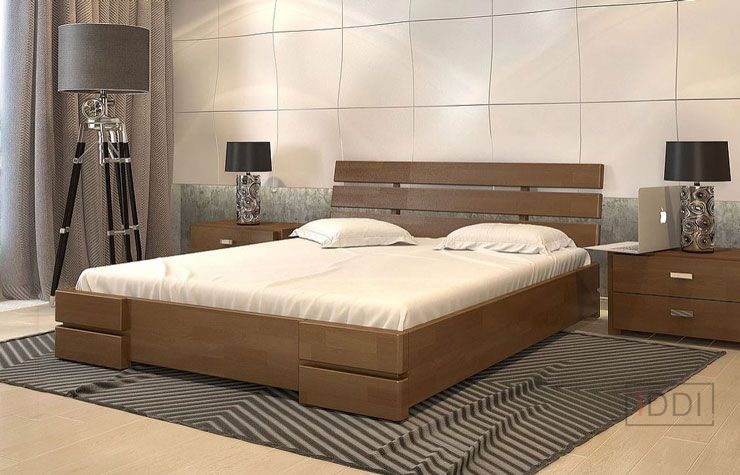 Полуторная кровать Арбор Древ Дали Люкс стандарт сосна 120x190 см — Morfey.ua