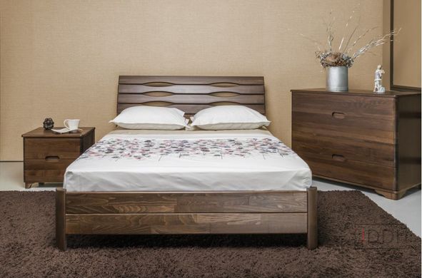 Полуторне ліжко Маріта S Олімп 120x190 см Горіх — Morfey.ua