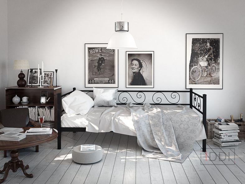 Диван-ліжко Амарант Tenero 80x190 см Білий — Morfey.ua