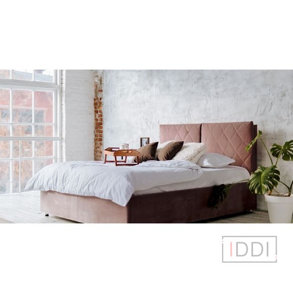 Ліжко Мері без підйомного механізму Лефорт (Lefort) 90х190 см Тканина 1-ї категорії — Morfey.ua