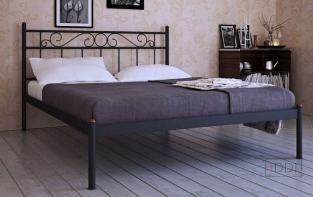Полуторне ліжко Метакам Есмеральда-1 (Esmeralda-1) 120x200 см Синій — Morfey.ua