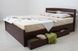 Ліжко Кароліна полуторна з ящиками МІКС-Меблі 120x200 см