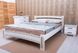 Полуторная кровать Милана Люкс с фрезеровкой Олимп 120x200 см Венге
