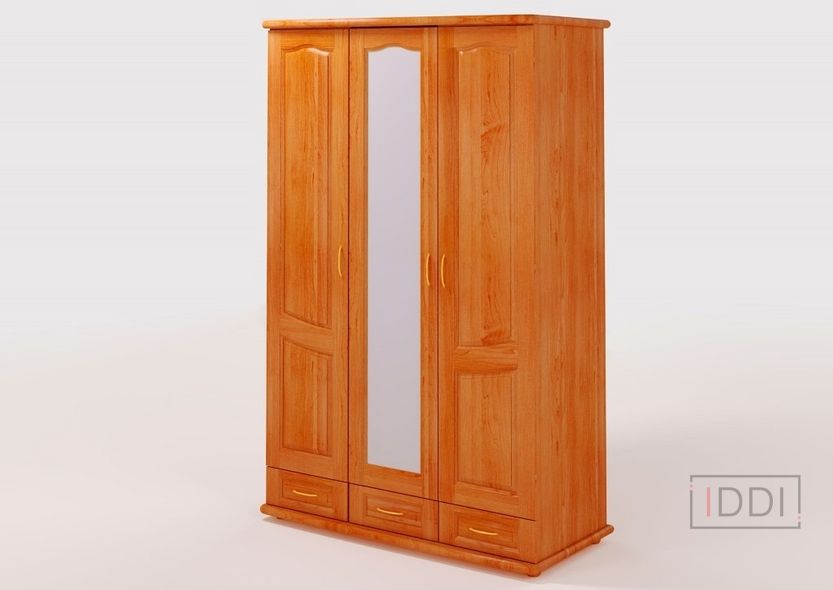 Шкаф трехстворчатый Темп-Мебель 140x65 см — Morfey.ua