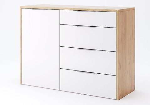 Комод Асті 1дв 4ш MiroMark 120x43 см &mdash; Morfey.ua