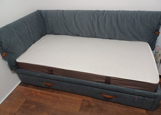 Односпальне ліжко Woodsoft Lima (Ліма) з ящиками 80x190 см — Morfey.ua