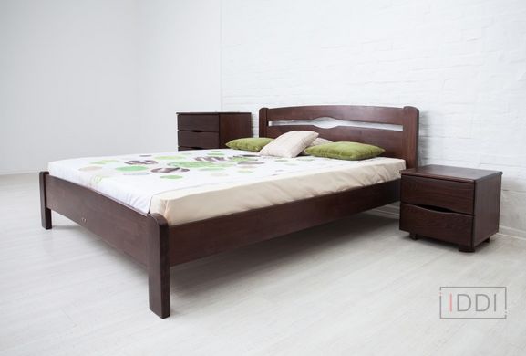 Односпальная кровать Нова без изножья Олимп 80x190 см Орех — Morfey.ua