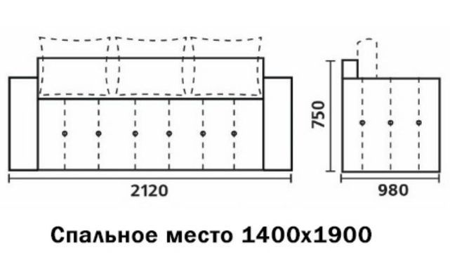 Диван Ронда Yudin 190x142 см &mdash; Morfey.ua