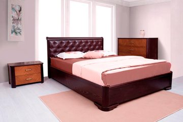 Кровать Ассоль с мягким изголовьем МИКС-Мебель 160x200 см — Morfey.ua