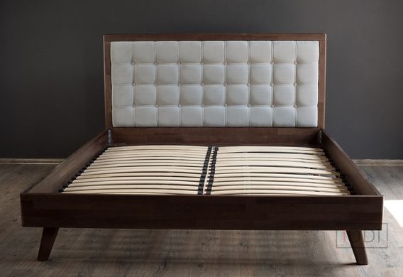 Полуторная кровать Мадлен Camelia Бук щит 120x190 см — Morfey.ua