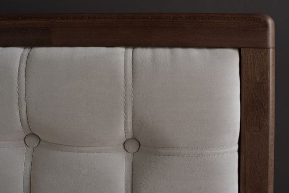Полуторная кровать Мадлен Camelia Бук щит 120x190 см &mdash; Morfey.ua