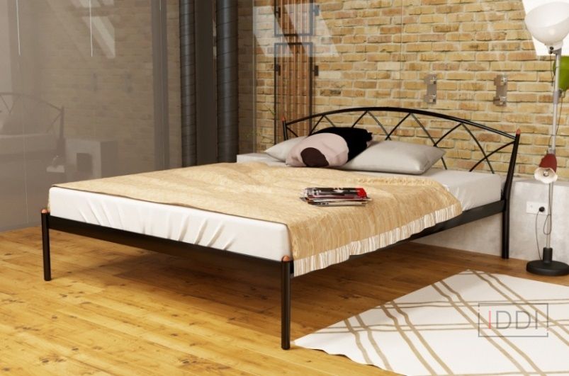 Односпальная кровать Метакам Жасмин Элегант-1 (Jasmin Eleganse-1) 80x190 см Белый — Morfey.ua