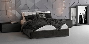 Полуторная кровать Woodsoft Napoli без ниши 120x190 см — Morfey.ua
