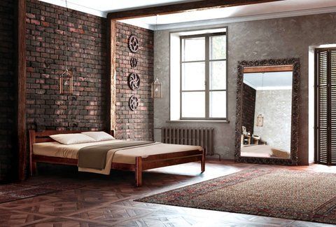 Кровать Ольга МИКС-Мебель 90x200 см &mdash; Morfey.ua